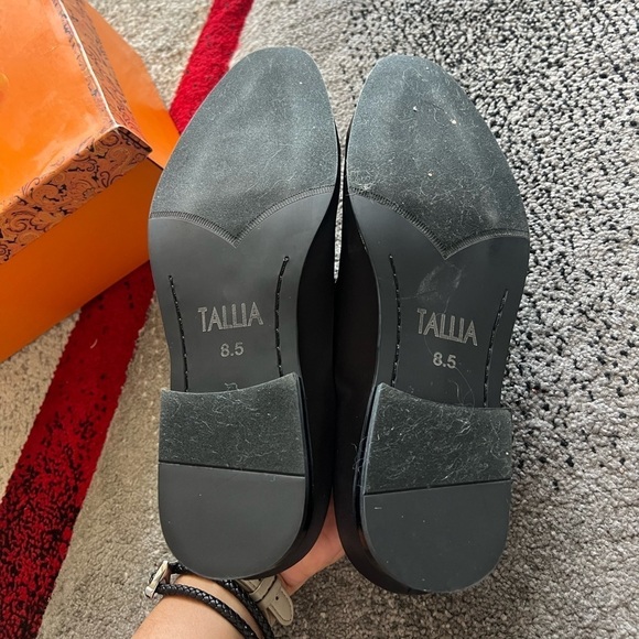 Tallia Men’s Black Donna Tassel Dress Shoes